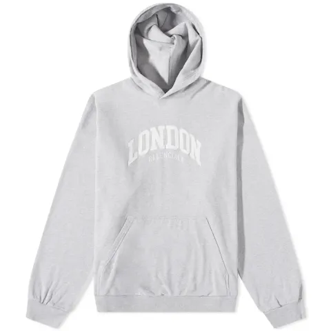 Wide Fit London Logo Popover Hoodie