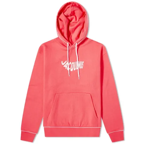 Contrast Stitch Popover Hoodie