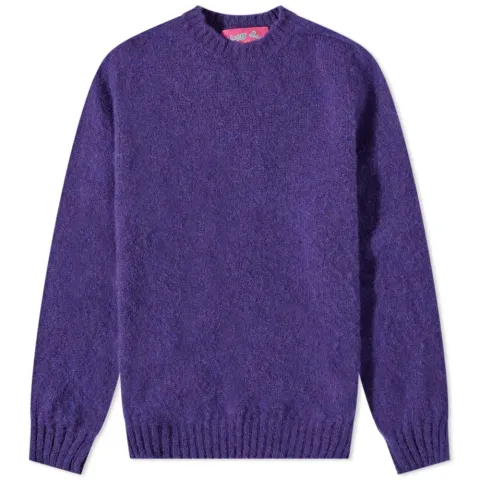 Howlin' Shaggy Bear Crew Knit