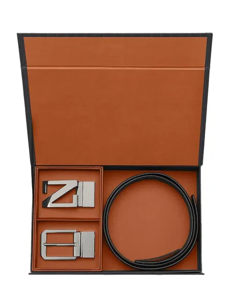 Belt 2 Buckles Black