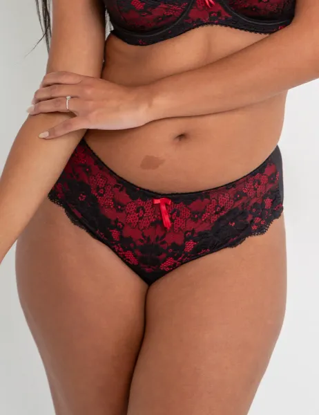 Pour Moi Amour French Knickers Black Mix