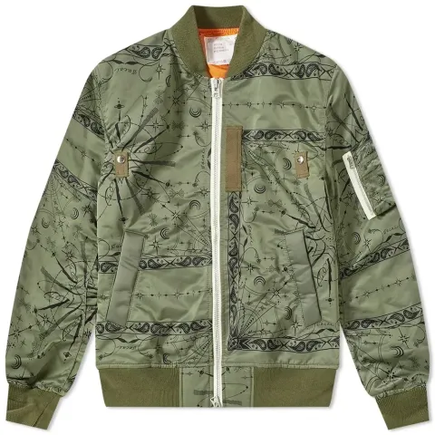 Dr. Woo Bandana MA-1 Jacket
