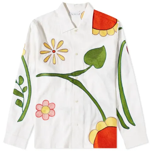 Embroidered Overshirt