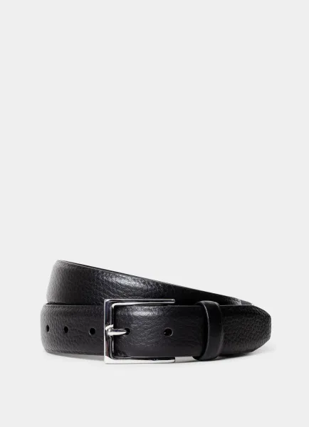 Pebble Leather Belt