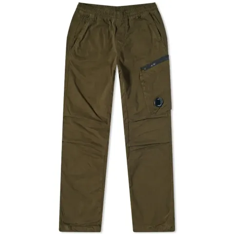 Zip Pocket Stretch Sateen Pant