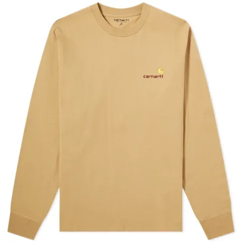 Long Sleeve American Script T-Shirt