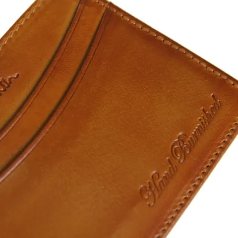 Hand Burnished Cardholder