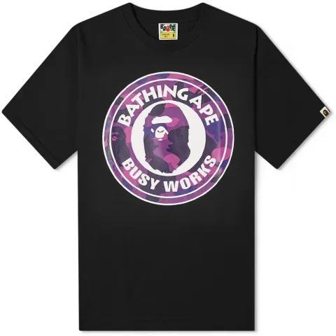 Color Camo A Busy Works T-Shirt