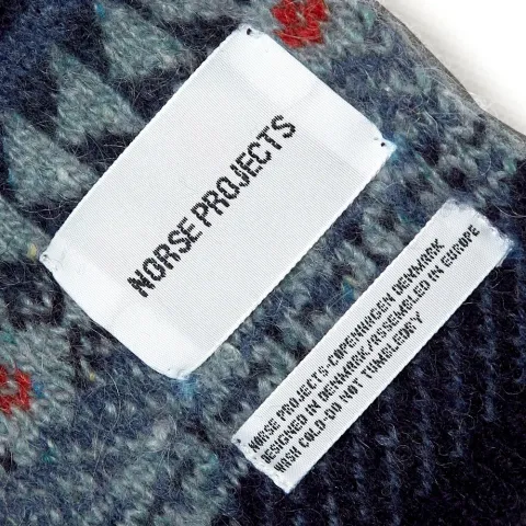 Fairisle Wool Scarf