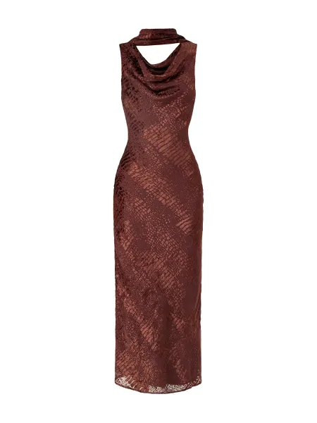 Pretty Lavish Ainsley Cowl Neck Maxi Slip Dress
