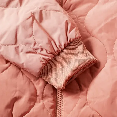 Quilted Bomber Jacket