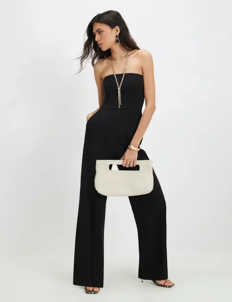 River Island Sleeveless Bandeau Jumpsuit