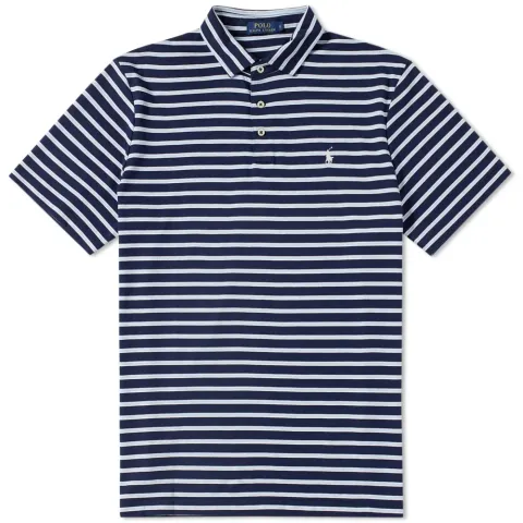 Pima Stripe Polo