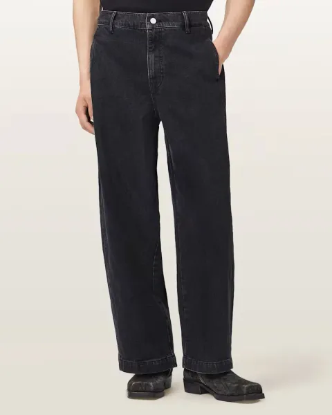 Raafi Barrel Leg Denim Jeans