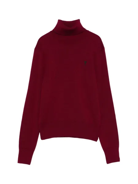 ADC turtle neck jumper Cherry