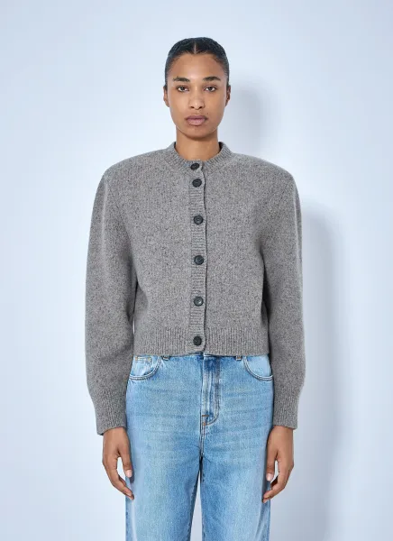Statement Mouliné Cardigan