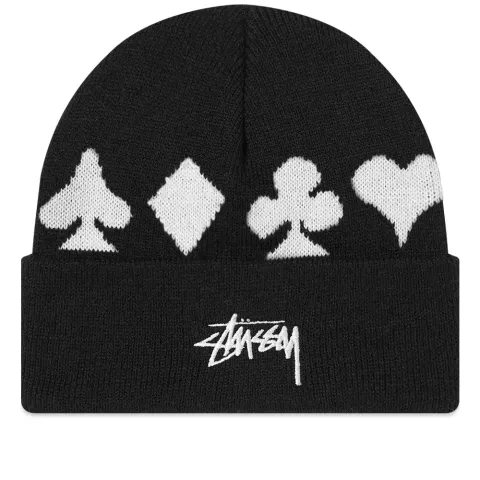 Full Suit Jacquard Cuff Beanie