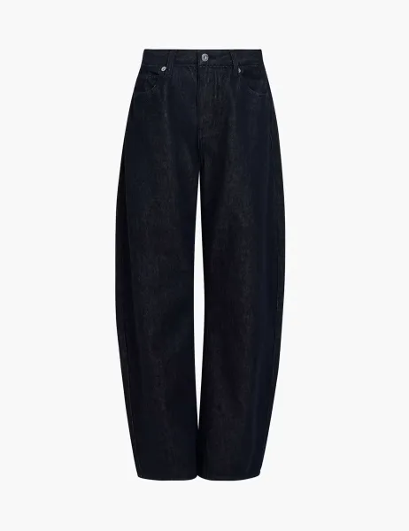 French Connection Mid Rise Barrel Jeans
