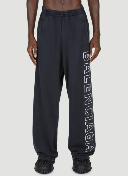 Logo Embroidery Track Pants