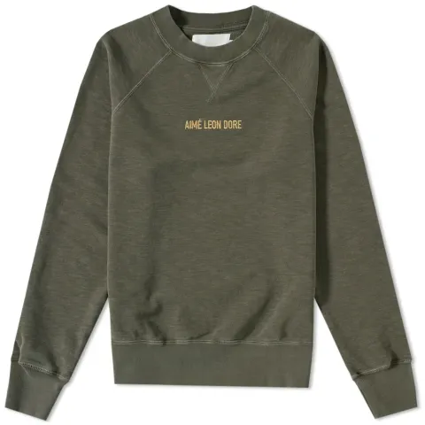 Embroidered Logo Crew Sweat