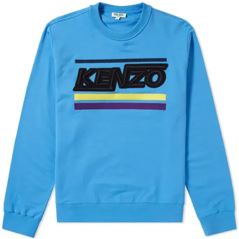 Distorted Logo Crew Sweat