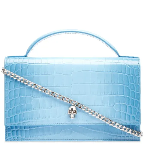 Top Handle Medium Skull Bag