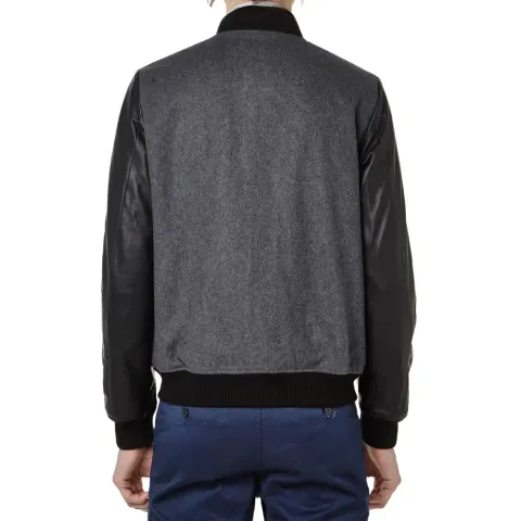 Melton Wool Varsity Jacket