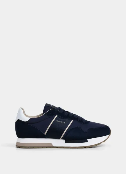 Keston Symbol Leather and Suede Trainers