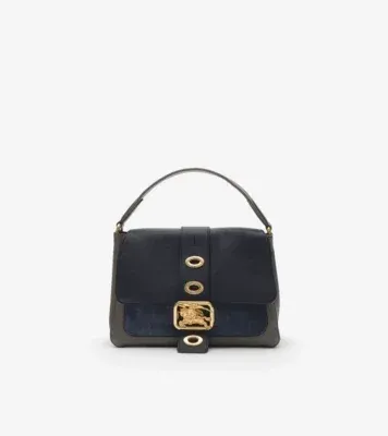 Small Rider Bag in Asphalt grey/bermuda blue/indigo - Women, Leather