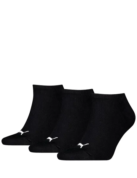 Puma 3 Pack Unisex Sneaker Cotton Rich Trainer Socks