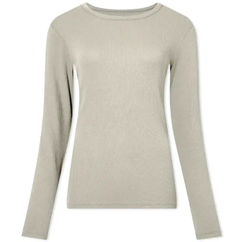 Long Sleeve Organic Rib Tee