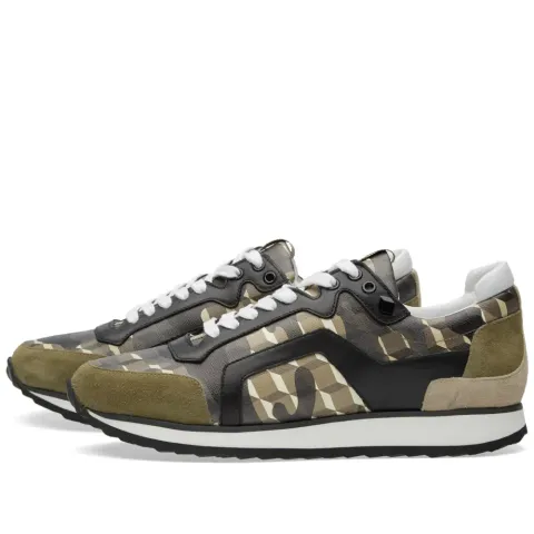 Camo Cube Track Sneaker