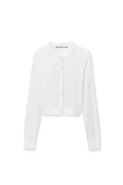 Crystal Cropped Cardigan