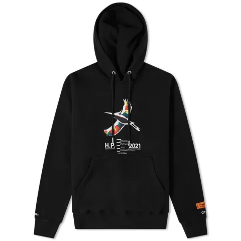 Heron Rainbow Hoodie