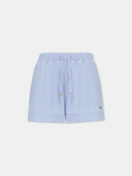 WOMEN - WOMEN'S STRIPED SHORT - Ashley Blue