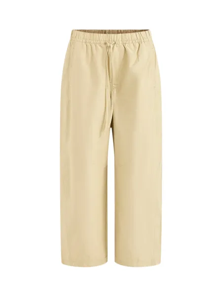 Only Ayana Cotton-Blend Barrel Trousers