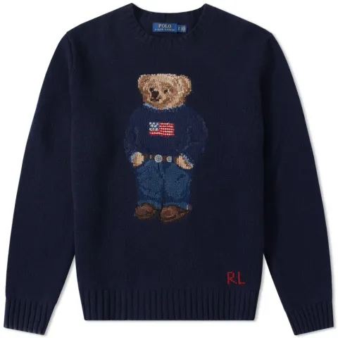 Bear Isle Crew Knit