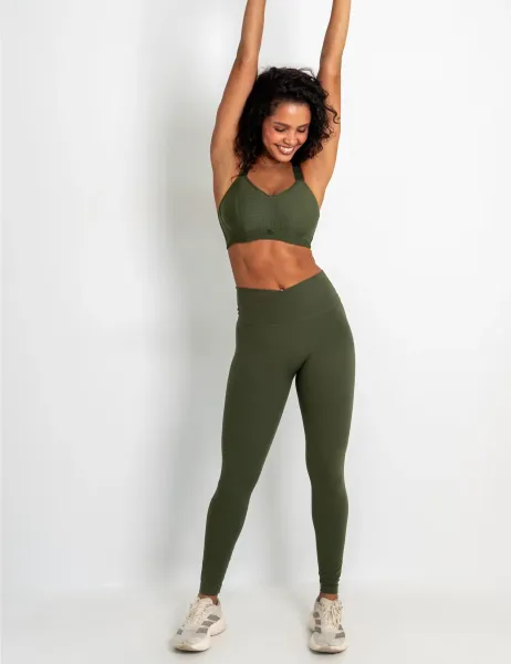 The Buttery Soft High Waist Leggings Dark Green