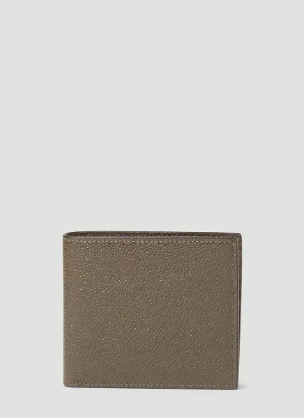 Bi-Fold Pebble Leather Wallet