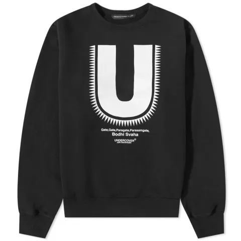 Radiating U Logo Crew Sweat