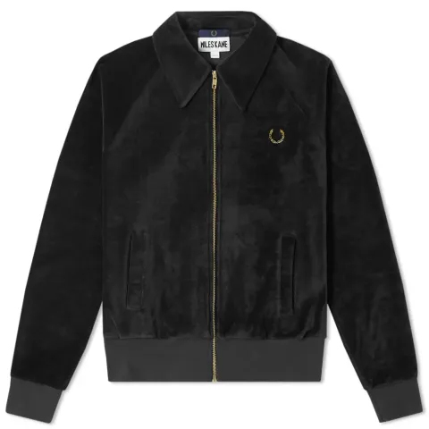 Fred Perry x Miles Kane Velour Track Jacket