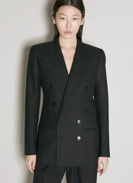 Wool Gabardine Blazer