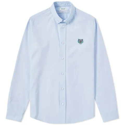 Button Down Tiger Twill Shirt