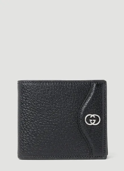 Interlocking G Scalloped Bifold Wallet