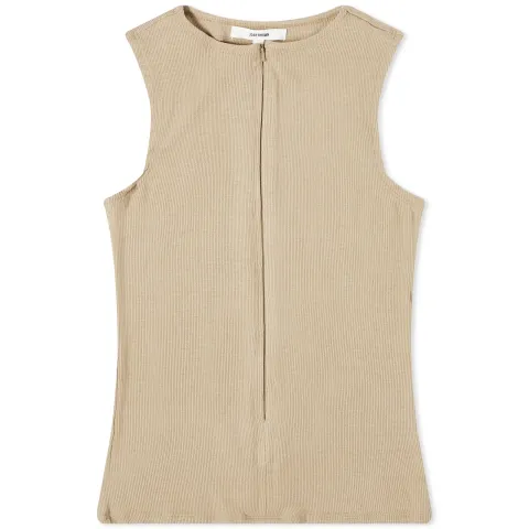 Invisible Zip Tank Top