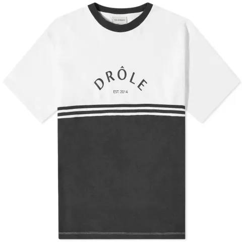 Drôle de Monsieur Colour Blocked Logo T-Shirt