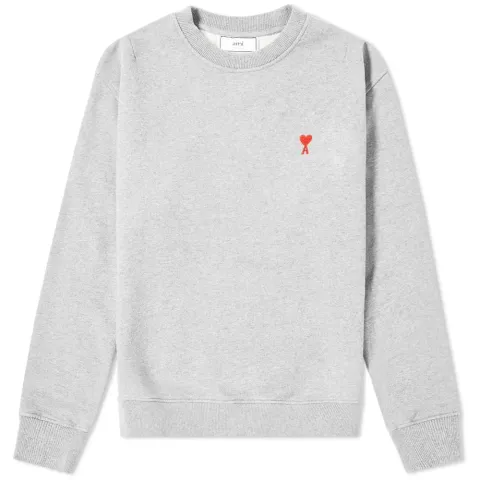 AMI Small Heart Crew Sweat
