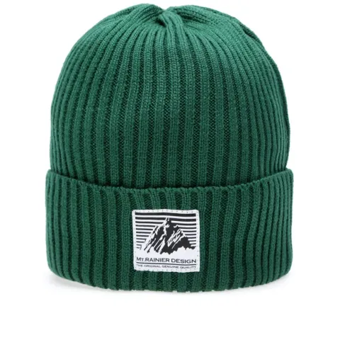 Design Knitted Ribbed Cuff Beanie