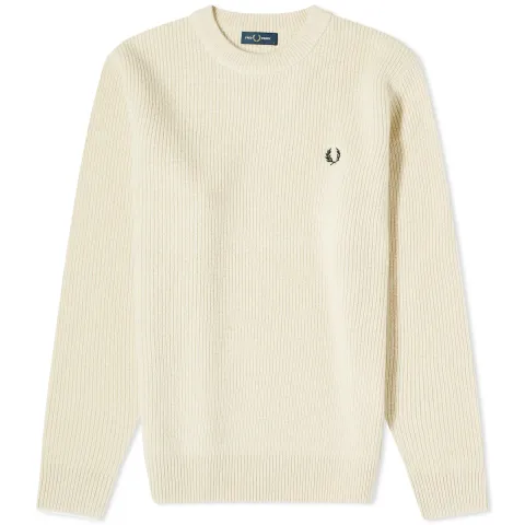 Textured Lambswool Jumper