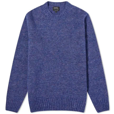 A.P.C. Lucas Brushed Alpaca Crew Knit